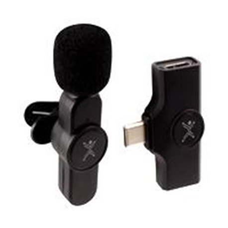 PC-112679 MICROFONO INALAMBRICO PARA STREAMING FIDELITY PERFECT CHOICE NEGRO