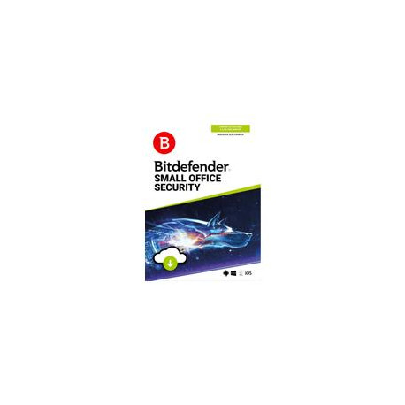 TMBD-337 ESD BITDEFENDER SMALL OFFICE SECURITY 1 AÑO 50 USUARIOS, 1 SERVIDOR Y CONSOLA CLOUD (ENTREGA ELECTRONICA)