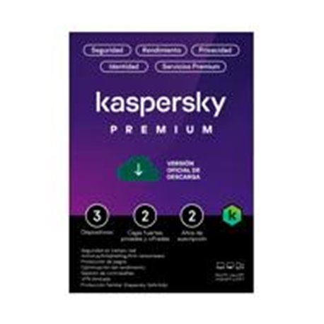 TMKS-475 ESD KASPERSKY PREMIUM (TOTAL SECURITY) / 3 DISPOSITIVOS / 2 CUENTAS KPM / 2 AÑOS