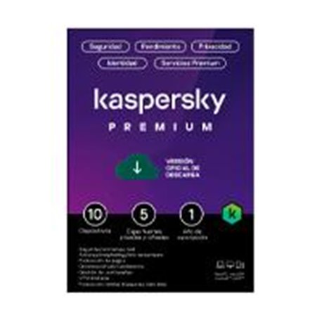 TMKS-462 ESD KASPERSKY PREMIUM (TOTAL SECURITY) / 10 DISPOSITIVOS / 5 CUENTAS KPM / 1 AÑO