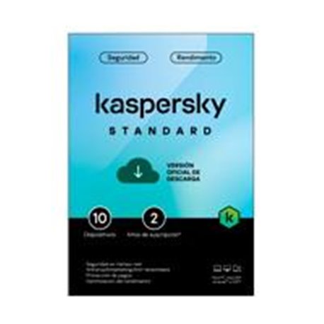TMKS-469 ESD KASPERSKY STANDARD (ANTI-VIRUS) / 10 DISPOSITIVOS / 2 AÑOS