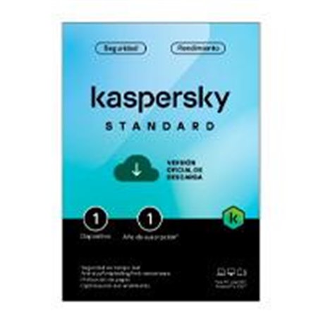 TMKS-451 ESD KASPERSKY STANDARD (ANTI-VIRUS) / 1 DISPOSITIVO / 1 AÑO
