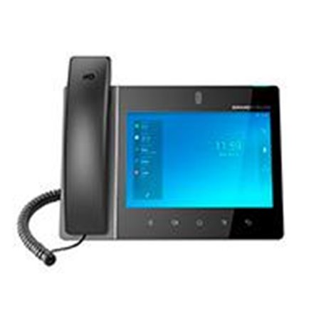 GXV3480 VIDEO TELEFONO IP GRANDSTREAM GXV3480/ 16 CUENTAS SIP 16 LINEAS 2 PUERTOS GIGA PANTALLA TACTIL A COLOR CAMARA 2MP ANDROI