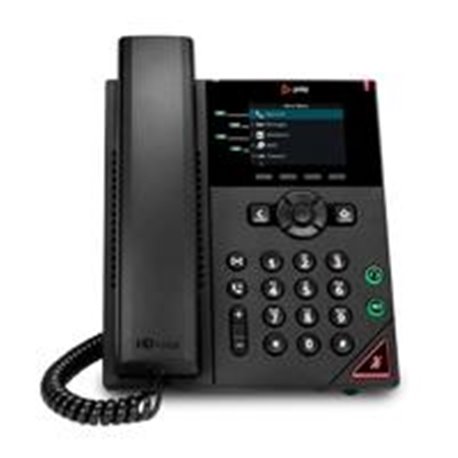 89B62AA#AC3,2200-48820-025 TELEFONO IP HP POLY 89B62AAAC3 VVX 250/ 4 LINEA PANTALLA A COLOR 2.8 PULGADAS POE 2 PUERTOS GIGABIT A