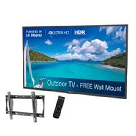 NT753 TELEVISIÓN PARA EXTERIOR ULTRAVIEW DE PEERLESS-AV NT753 75 UHD HDR10 500 CD/M2 IP54 SPEAKER 2X8W HDMI