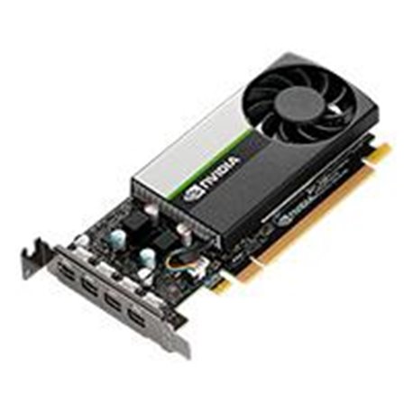 VCNT10008GB-PB TARJETA DE VIDEO PNY NVIDIA QUADRO T1000/8GB/GDDR6/PCIE 3.0 16X/4X MDP/BAJO PERFIL/GAMA MEDIA/DISEÑO