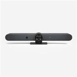 960-001308 SISTEMA DE VIDEOCONFERENCIA LOGITECH RALLY BAR ALL IN ONE 4K 30FPS ZOOM 15X HD IDEAL PARA SALAS MEDIANAS Y GRANDES GR