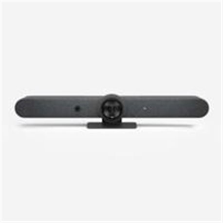 960-001308 SISTEMA DE VIDEOCONFERENCIA LOGITECH RALLY BAR ALL IN ONE 4K 30FPS ZOOM 15X HD IDEAL PARA SALAS MEDIANAS Y GRANDES GR