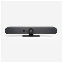 960-001336 SISTEMA DE VIDEOCONFERENCIA LOGITECH RALLY BAR MINI ALL IN ONE 4K 30FPS ZOOM 4X HD IDEAL PARA SALAS PEQUEÑAS Y MEDIAN