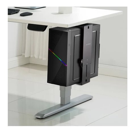 AC-936613 Soporte de Escritorio Acteck para CPU Vault Bow Pro BC434 Articulado Giratorio 180° Ajuste de altura 300-510mm Peso Ma