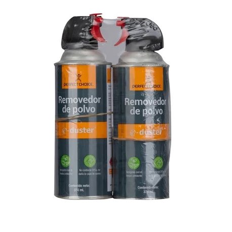 PC-034148 Aire comprimido Perfect Choice paquete de 2pz de 374ml