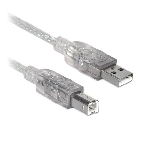 150112 Cable Brobotix USB V2.0 TIPO A TIPO B Traslucido 1.8 m