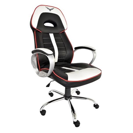 NA-0910 SILLA GAMER NACEB NA-0910 WARHAMMER NGO/BCO PIEL SINT/MALLA ALTURA Y RESPALDO AJUSTABLE