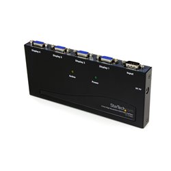 ST124PRO Duplicador Startech ST124PRO divisor de video VGA de 4 puertos 350MHz splitter multiplicador 4 salidas HD15 2048 x 1536