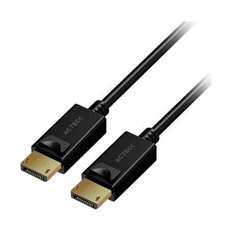 AC-937115 Cable Acteck Linx Plus DD422 DP a DP 1.8m 4K 60Mhz/ 2160p Macho a Macho