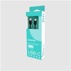 CACC-200PN-BK Cable ADATA USB C a USB C 2m negro CACC-200PN-BK