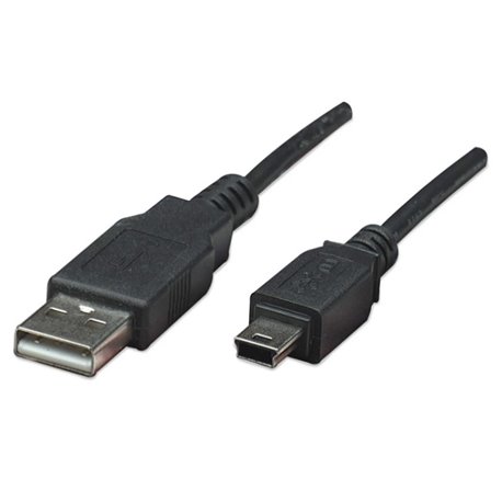302340 Cable Manhattan USB A a USB Mini 480Mbps 3m Negro