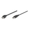 338653 Cable Manhattan Extencion USB A 2.0 1.8m Negro