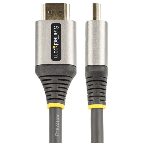 HDMMV1M Cable StarTech HDMMV1M de 1 m HDMI 2.0 Certificado Premium con Ethernet de alta velocidad Ultra HD 4K 60Hz - HDR10 - ARC