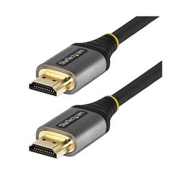 HDMMV2M Cable StarTech HDMMV2M de 2 m HDMI 2.0 Certificado Premium con Ethernet de alta velocidad Ultra HD 4K 60Hz - HDR10 - ARC
