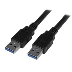 USB3SAA3MBK CABLE STARTECH USB 3.0 - A A A - MACHO A MACHO - DE 3M - 1 x TIPO A MACHO USB