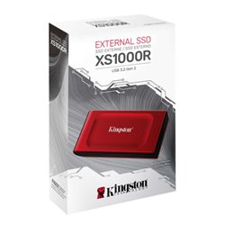 SXS1000R/1000G SSD externo Kingston 1TB SXS1000R/1000G portable rojo USB 3.2 Gen 2 1050Mb/seg