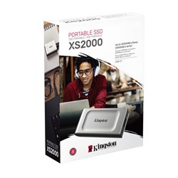 SXS2000/4000G SSD Externo Kingston 4TB SXS2000/4000G portable USB 3.2 Tipo C 2000Mb/seg