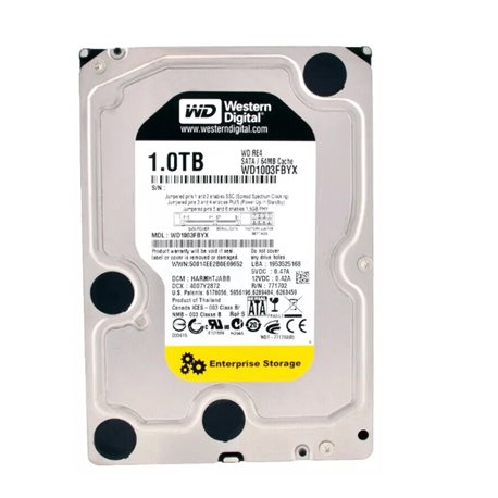 WD1003FBYZ HD 1TB Western Digital modelo WD1003FBYZ Datacenter 7200 rpm SATAIII 3.5