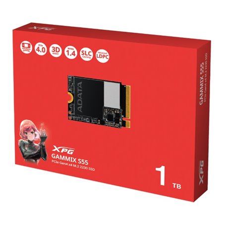 SGAMMIXS55-1T-C SSD M.2 2230 ADATA XPG NVMe/PCIe 1TB Gammix S55 SGAMMIXS55-1T-C