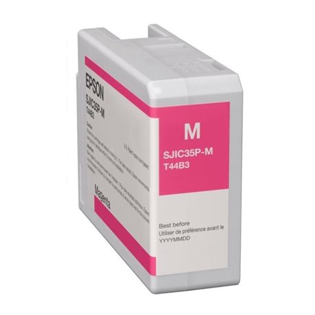 C13T44B320 Tinta Epson C13T44B320 magenta SJIC35P para Colorworks C6500 / 6000