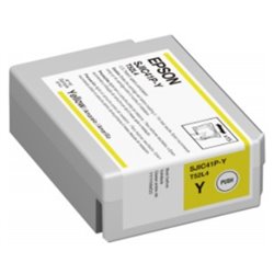 C13T52L420 Tinta Epson SJIC41P-Y C13T52L420 amarillo para Colorworks C4000