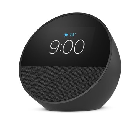 AMAZON ECHO SPOT NEGRO Asistente Amazon ECHO SPOT pantalla 2.83 pulgadas Negra