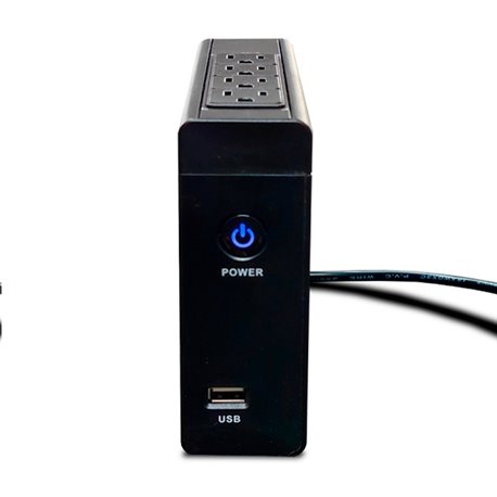 Li-504 UPS Standby CDP Li-504 batería de litio (LiFePO4) 500VA/ 250W 12.8V/51.2Wh 4 NEMA 5-15R 1x USB-A de carga 2.4A