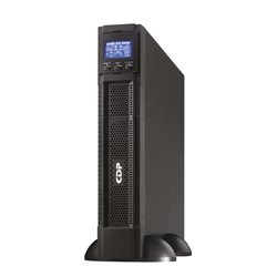 UPO11-1RTAX UPS CDP Online UPO11-1RTAX rack 2U/torre doble conversión Onda Senoidal pura 1000VA/1000W LCD 8 NEMA 5-15R 1pto USB 