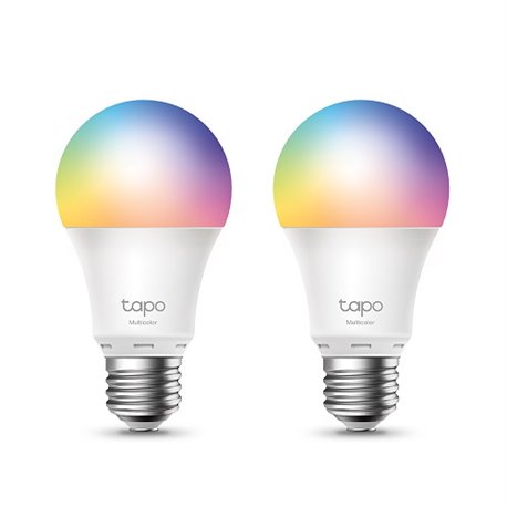 Tapo L530E(2-PACK) Kit (2 piezas) foco LED ahorrador inteligente TP-Link Tapo L530E Wi-Fi multicolor regulable y sintonizable 8.