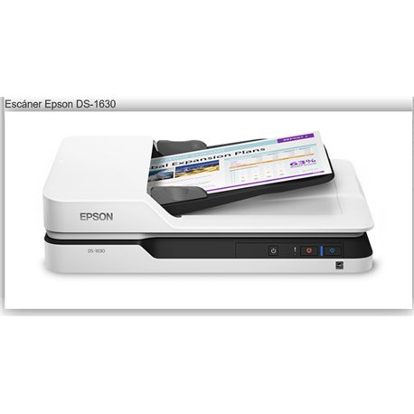 B11B239201 Escáner Epson Workforce DS-1630 (1200 x 1200 DPI)Scanner Dúplex Color USB