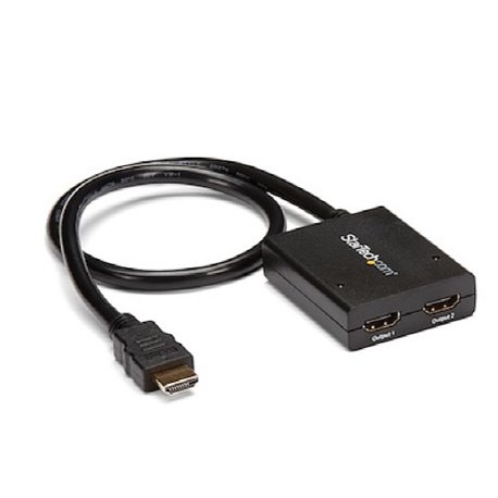 ST122HD4KU SPLITTER STARTECH DIVISOR DE VIDEO HDMI DE 2 PUERTOS- SPLITTER HDMI 4k 30Hz DE 2X1 ALIMENTADO POR USB