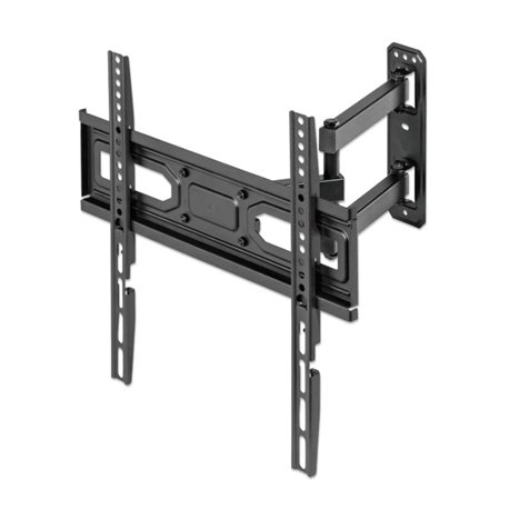462419 Soporte Manhattan para TV 32 a 55 pulgadas 45KG en pared ajuste para inclinacion giro y nivelacion posterior a la instala