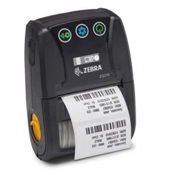 ZQ21-A0E01KL-00 Impresora Zebra Portatil ZQ210 Etiquetas Recibos DT Transferencia Directa 2.25in 203Dpi Bluetooth Negra ZQ21-A0E