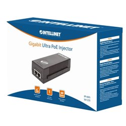 561235 Inyector Intellinet PoE 802.3 af/at 60W cubierta de plastico