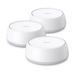 Deco BE25(3-pack) Sistema Deco BE25 (3 piezas) TP-Link Mesh Wi-Fi 7 BE3600 5GHz 2882 y 2.4GHz 688 Mbps MU-MIMO OFDMA 2x RJ45 2.5