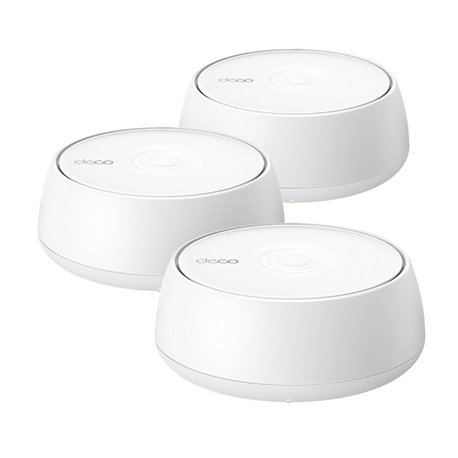 Deco BE5000(3-pack) Sistema Deco BE5000 (3 piezas) TP-Link Mesh Wi-Fi 7 5GHz 4324 y 2.4GHz 688 Mbps MLO MU-MIMO OFDMA 4 streams 