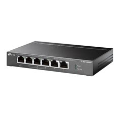TL-SG1006PP Switch TP-Link TL-SG1006PP metálico escritorio 6x RJ45 gigabit (1x PoE++ (máx 60W) y 3x PoE+ (máx. 30W) potencia tot