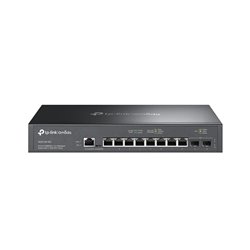 SG3210X-M2 Switch TP-Link Omada SG3210X-M2 adminstrable L2+ 8 puertos RJ45 2.5Gbps 2 puertos SFP+ 10Gbps 1x RJ45 y 1x Micro-USB 