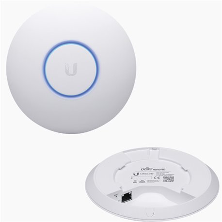 UAP-NANOHD UBIQUITI UAP-NANOHD- ACCESS POINT INALAMBRICO UNIFI AC NANO HD/ DOBLE BANDA 802.11AC/ INTERIOR/ MU-MIMO 4x4/ 26 DBM/ 