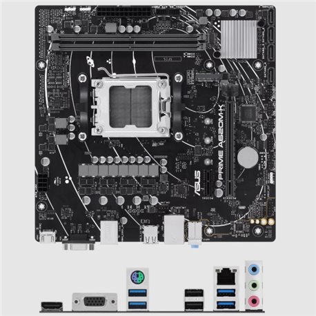 PRIME A620M-K-CSM Tarjeta madre Asus Prime A620M-K-CSM socket AM5 2xDDR5 HDMI VGA Micro ATX