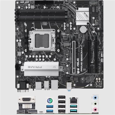 PRIME B650M-A II-CSM Tarjeta madre Asus Prime B650M-A II-CSM socket AM5 4xDDR5 HDMI DP VGA Micro ATX