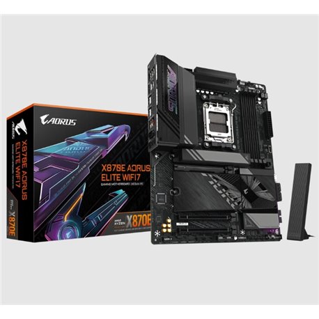 X870E A ELITE WIFI7 Tarjeta madre Gigabyte X870 Aorus Elite WIFI7 socket AM5 4xDDR5 HDMI ATX