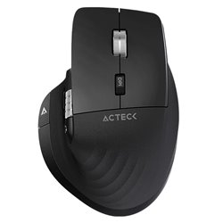 AC-936187 Mouse Acteck Ergonomico Profesional Virtuos Pro MI780 Negro Inalambrico/Bluetooth 3200DPI Scroll rapido Vert y Horz Re