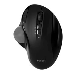AC-936309 Mouse Acteck Virtuos Art MI790 TrackBall Negro Inalambrico/Bluetooth 2400DPI Bateria recargable 7 botones